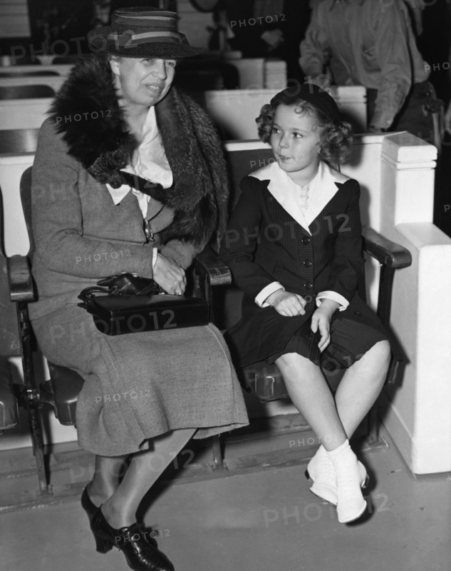 Shirley Temple avec Eleanor Roosevelt
