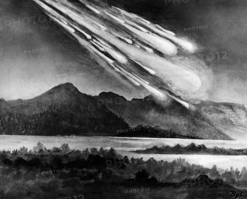 Explosion de la Toungouska en Sibérie le 30 juin 1908