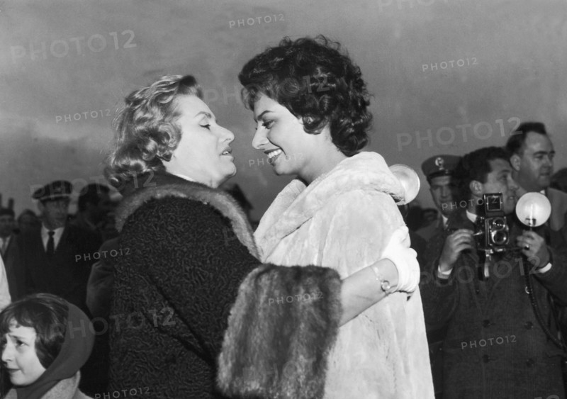Sophia Loren et sa mère Romilda Scicolone