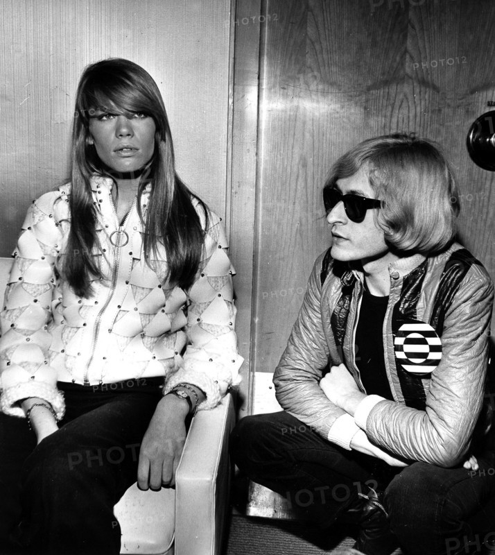Françoise Hardy et Michel Polnareff (1967)