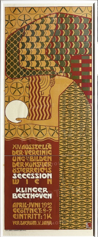 Plakat 14. Ausstellung der Secession