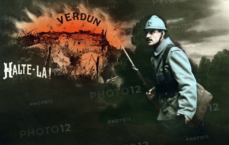 Carte postale patriotique, 1916