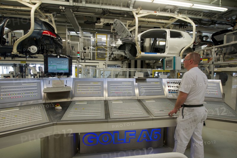 Wolfsburg. Usine Volkswagen