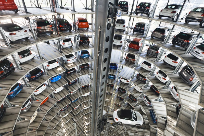 Wolfsburg. Usine Volkswagen