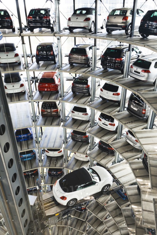 Wolfsburg. Usine Volkswagen