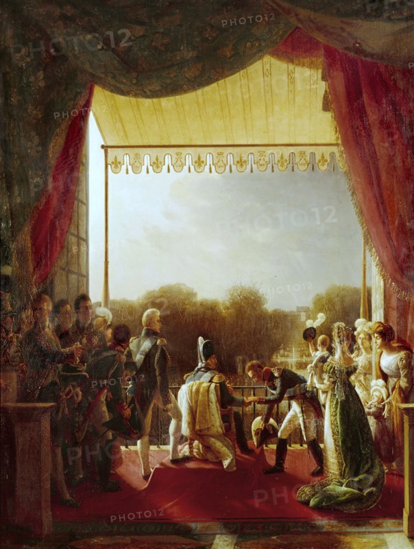 Ducis, Louis XVIII, entouré des membres de la famille royale