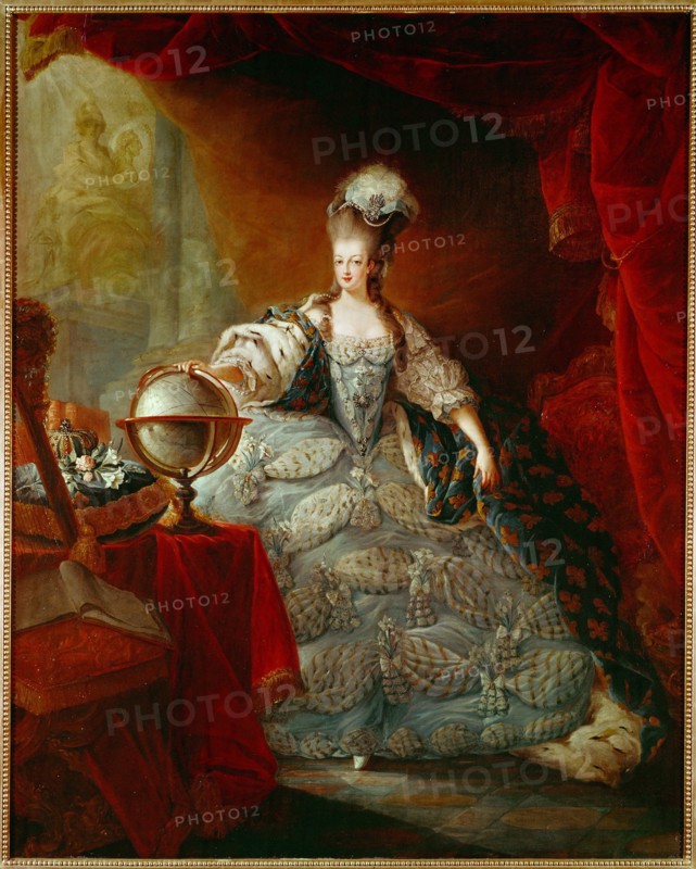 Gautier d'Agoty, Marie-Antoinette, reine de France