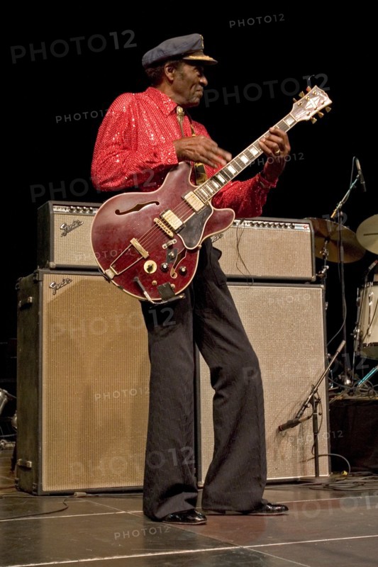 Chuck Berry sur scène, 2005