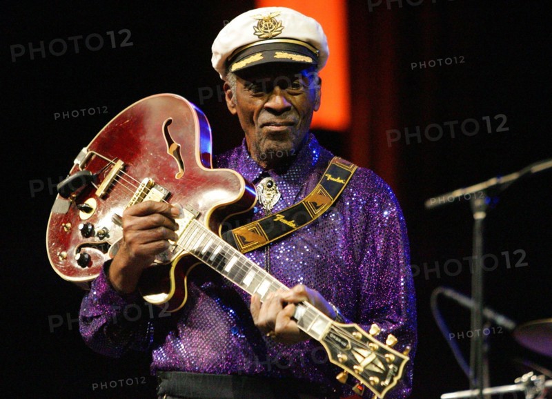 Chuck Berry sur scène, 2007