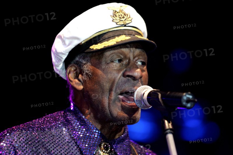 Chuck Berry sur scène, 2007