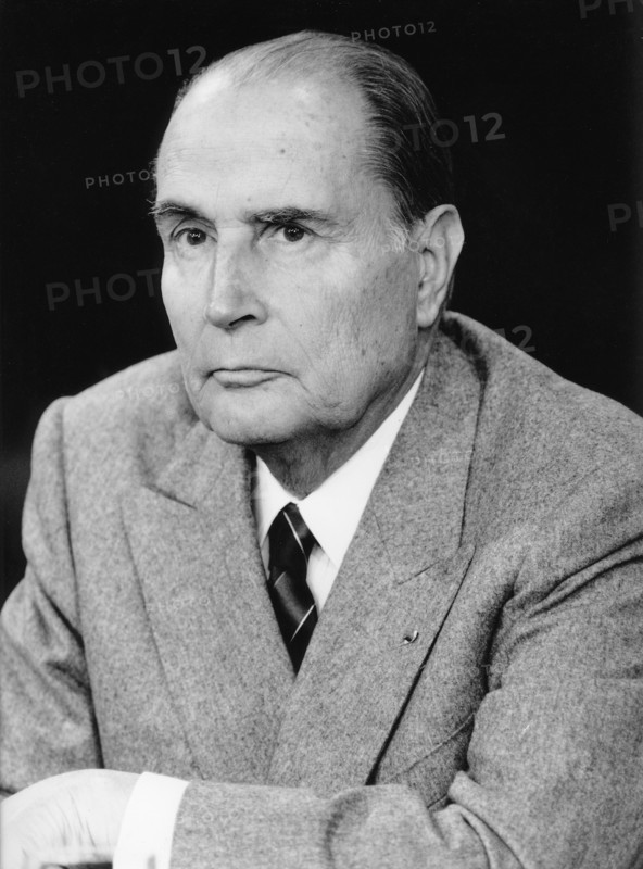 Francois Mitterrand, Politiker, Frankreich - 1989