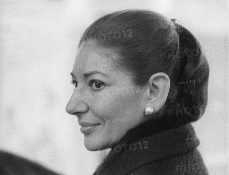 Maria Callas en 1974