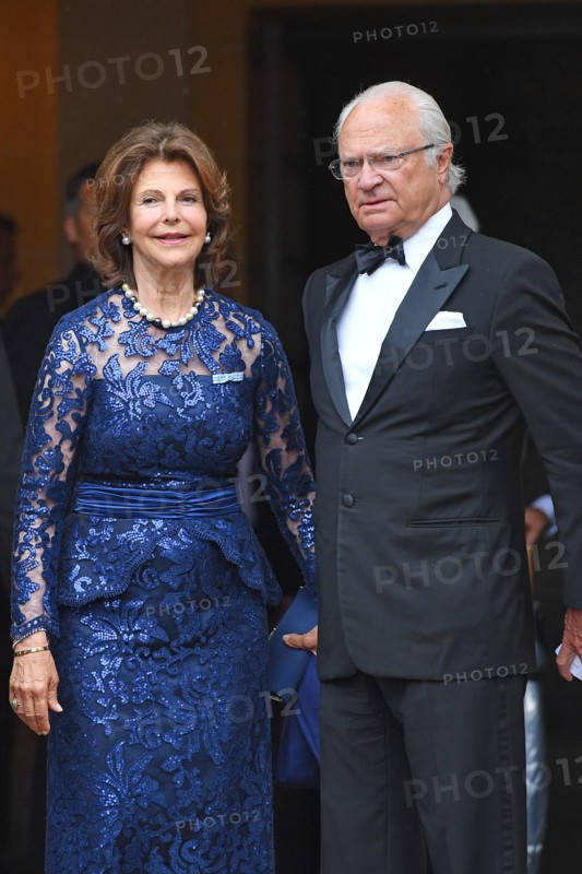 Silvia et Charles XVI Gustave de Suède