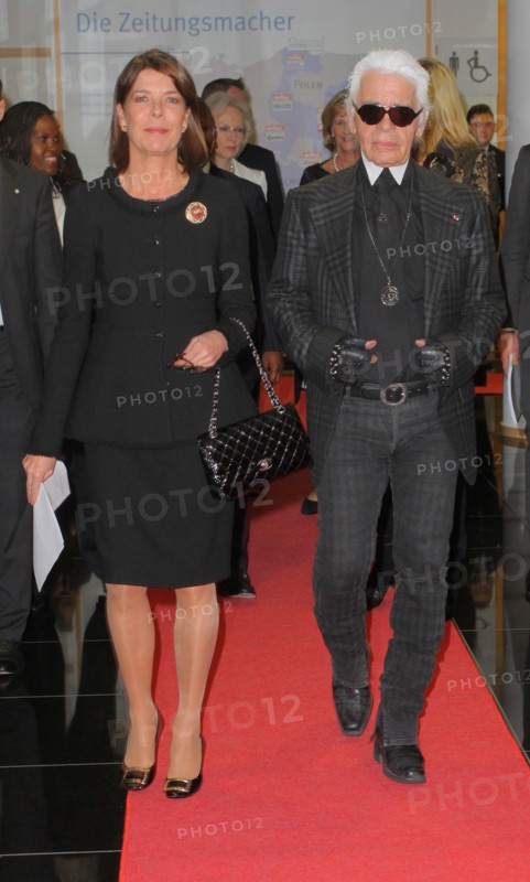 Karl Lagerfeld et Caroline de Monaco, 2011
