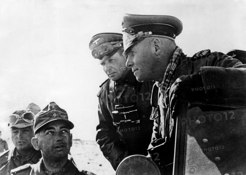 World War II: Erwin Rommel during the North African campaign