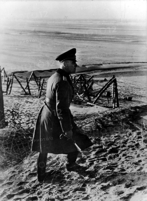 Erwin Rommel am Atlantikwall 1944