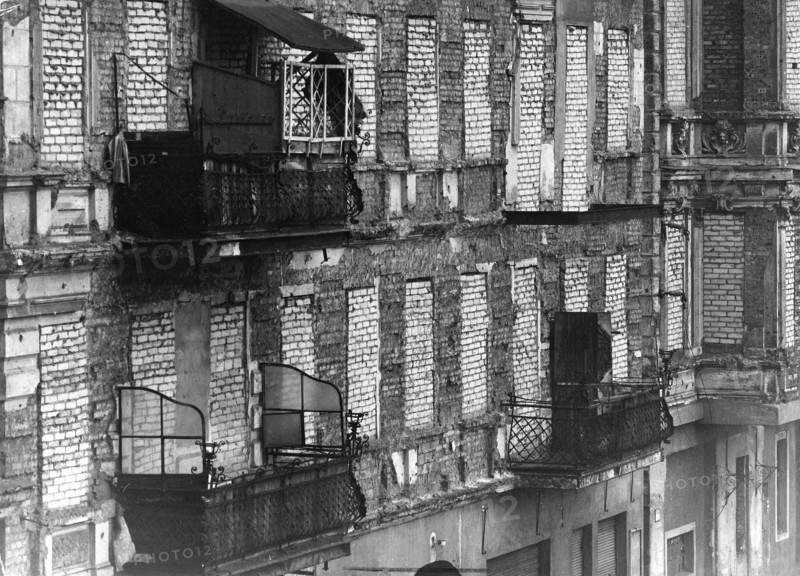 Immeuble muré, Berlin, 1961