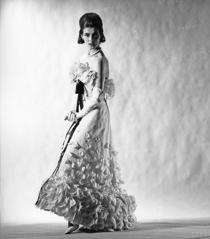 Evening gown by Pierre Balmain