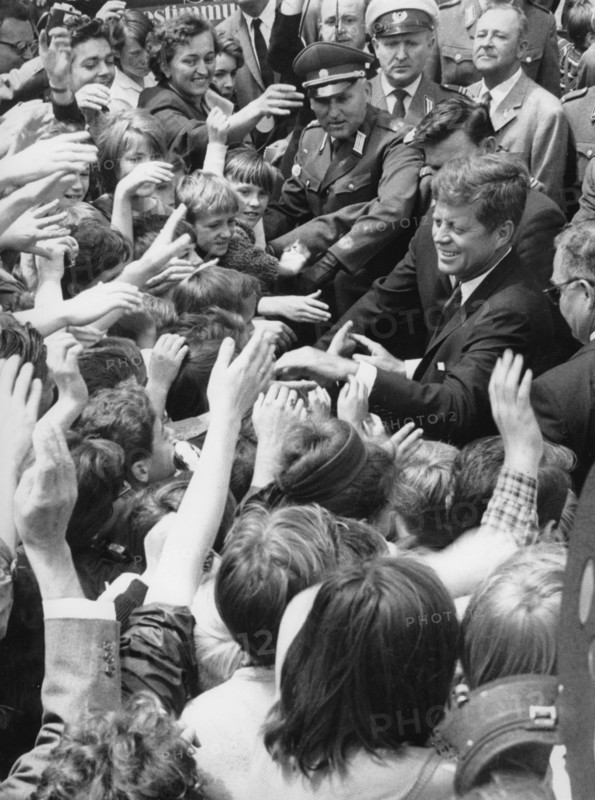 John F. Kennedy à Checkpoint Charlie, 1963