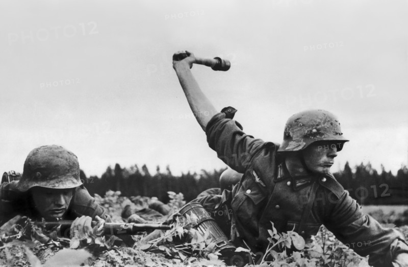 Patrouille allemande sur le front de l'Est, 1941