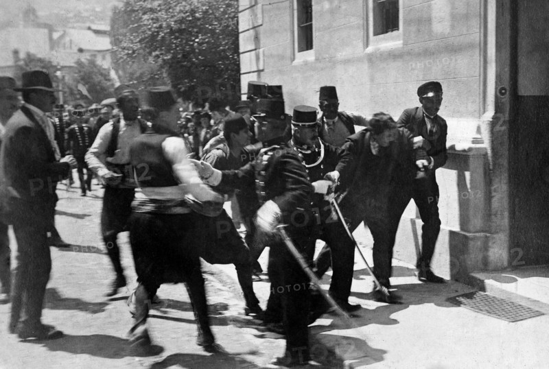 Assassinat de Sarajevo, 1914