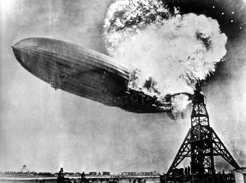Explosion du "Hindenburg", 1937