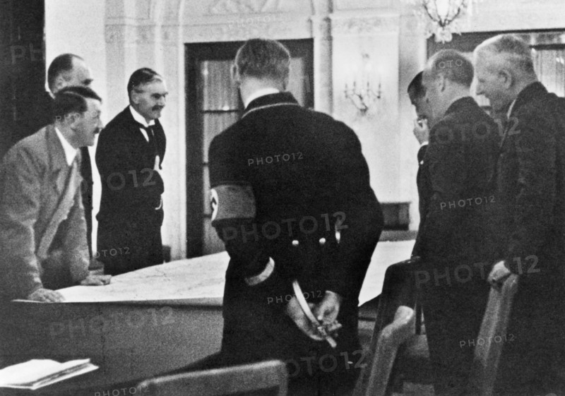 Rencontre Hitler - Chamberlain en 1938