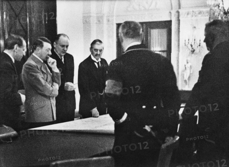 Rencontre Hitler - Chamberlain en 1938