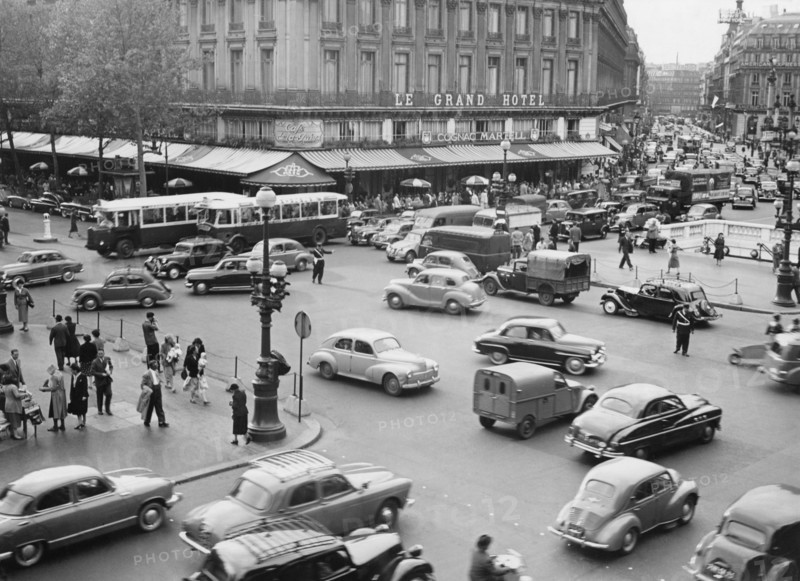 Paris, traffic
