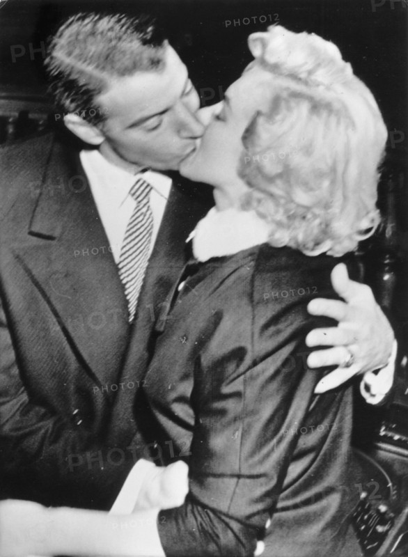 Marilyn Monroe - Marriage to baseball player Joe DiMaggio in San Francisco......