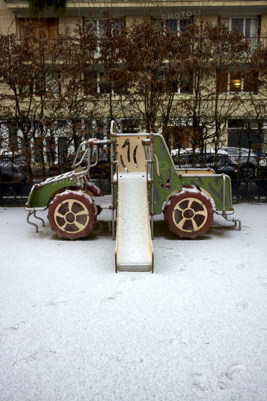 Illustrations Paris neige et soleil exposition