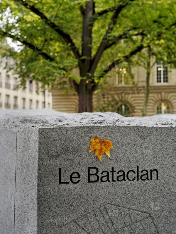Jardin du 13 Novembre 2015 à Paris