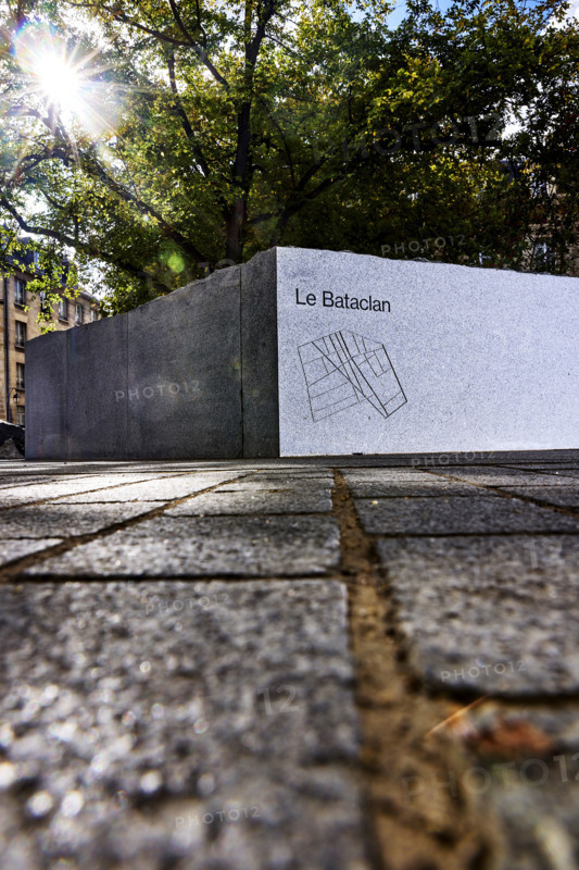Jardin du 13 Novembre 2015 à Paris