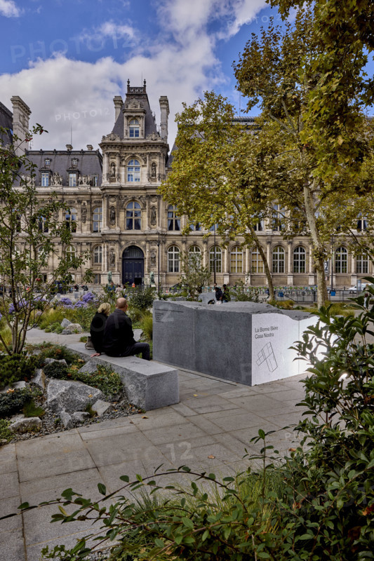 Jardin du 13 Novembre 2015 à Paris