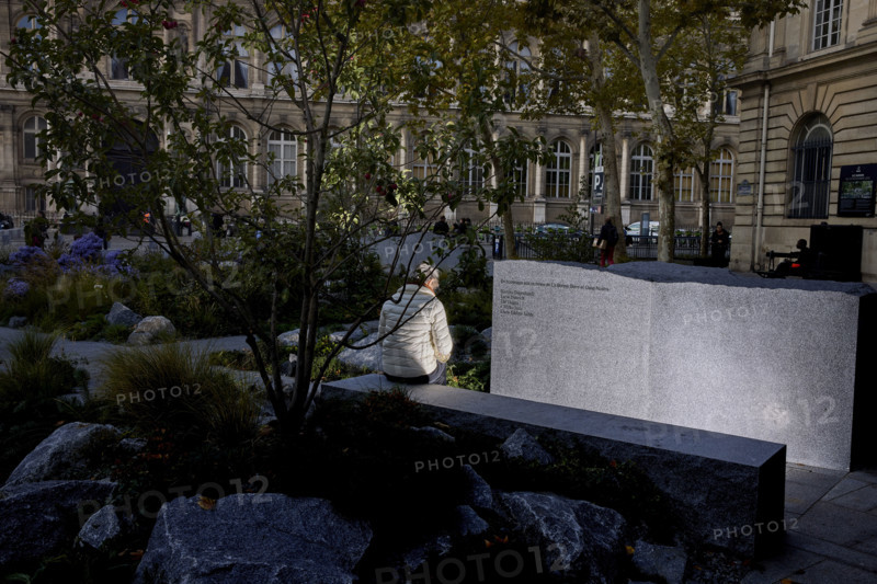 Jardin du 13 Novembre 2015 à Paris