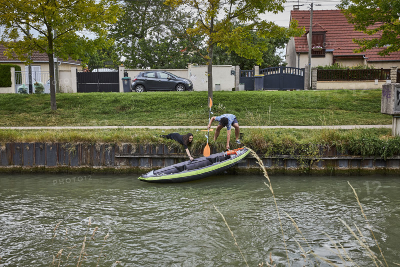 De Sevran à Pantin en Kayak