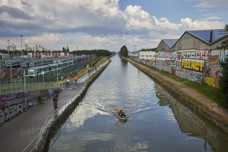 De Sevran à Pantin en Kayak