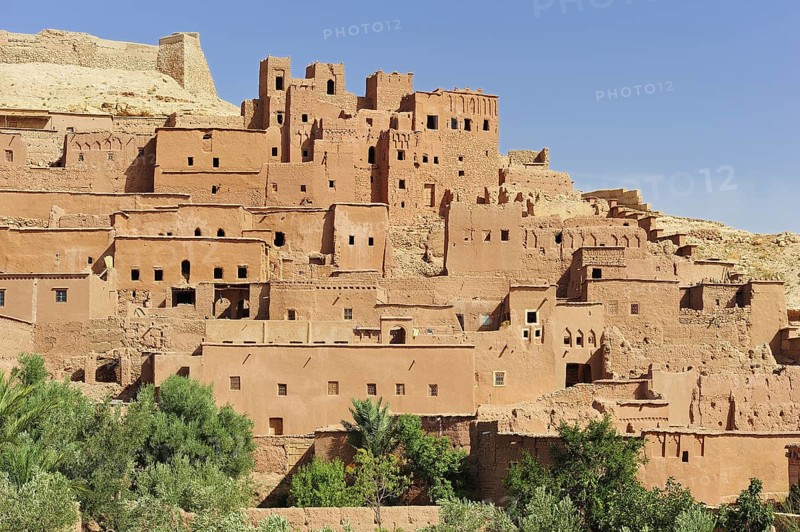 Mud-brick city of Ksar Ait Benhaddou
