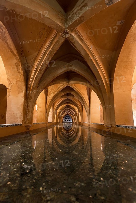 Bath in the vaulted cellar