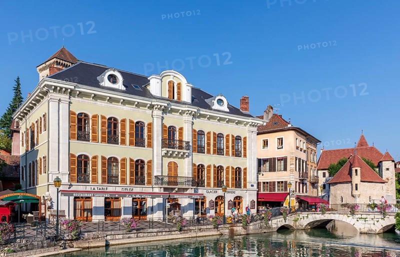 Old buildings at Canal in the downtown
