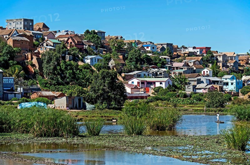 Suburban settlements of Antananarivo