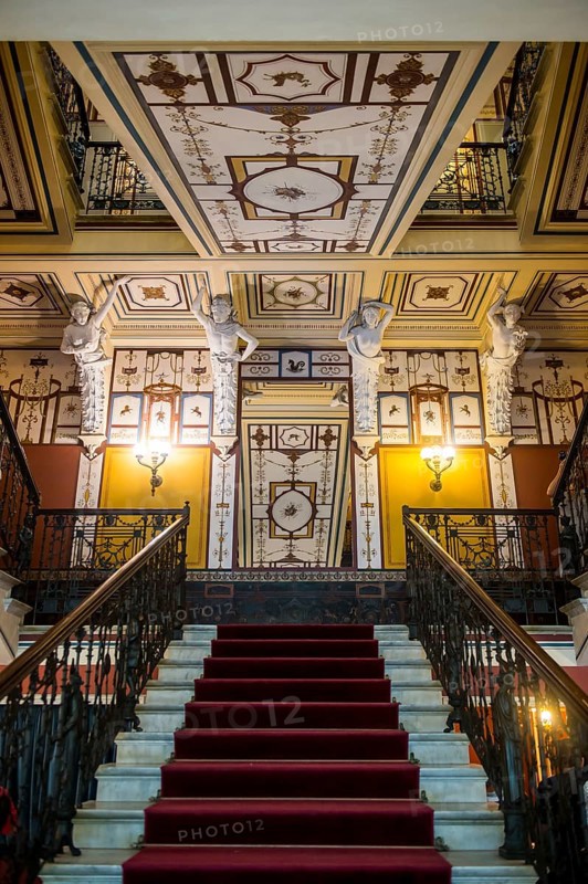 Staircase in the Achilleion palace