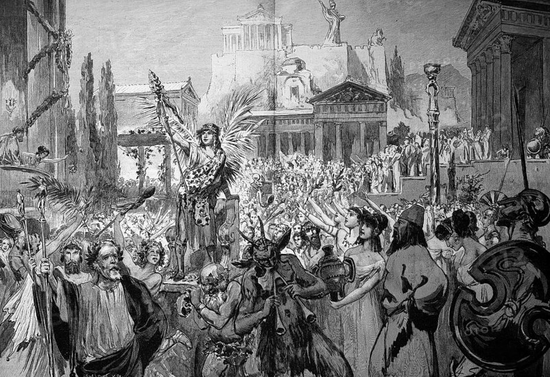 The artist festival 1898 at Munich