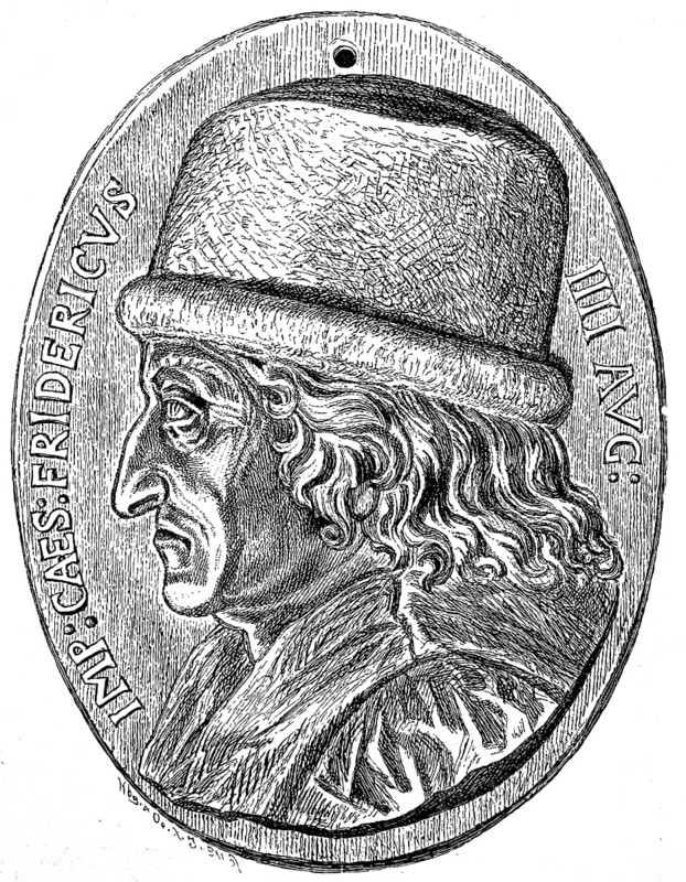 Portrait medallion of Emperor Frederick III.