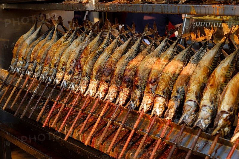 Grilled fish