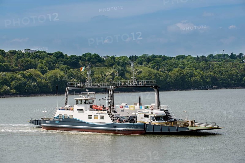 Car ferry across the River Barrow between the towns of Passage East (County Waterford) and Ballyhack (County Wexford)
