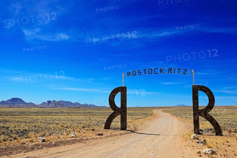 Entrance to the private lodge Rostock Ritz