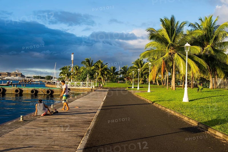 Waterfront of Papeete