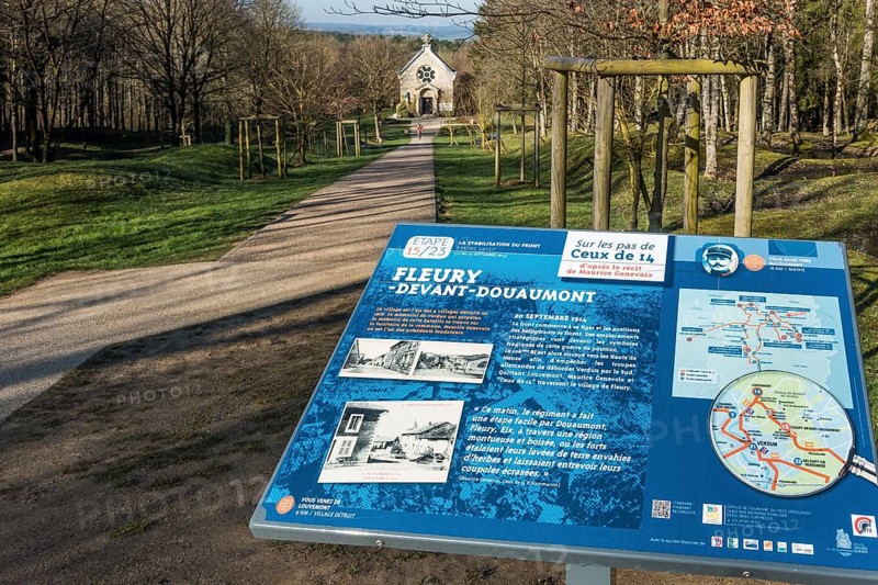 Site of the destroyed village Fleury-devant-Douaumont