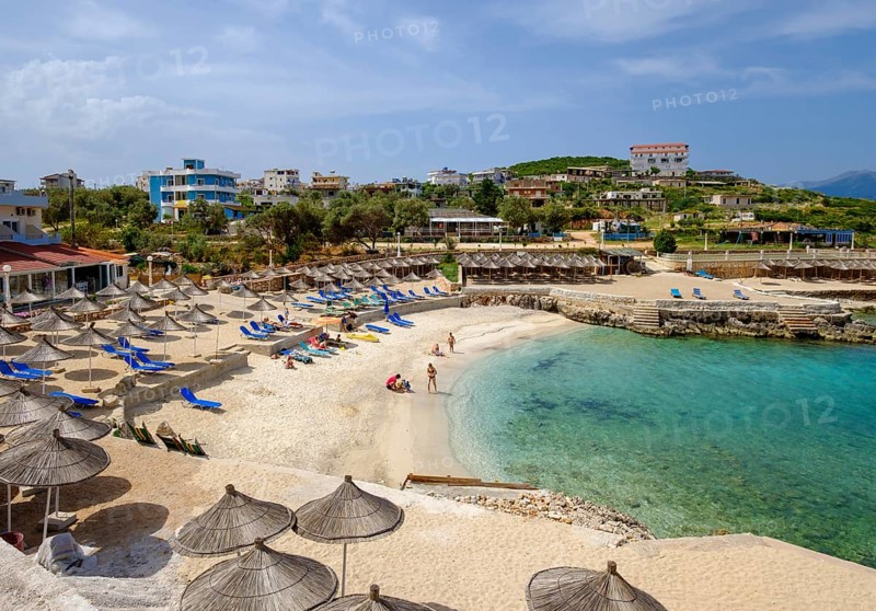 Beach in Ksamil